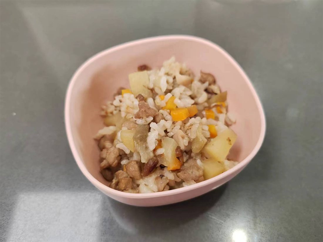 肉蔬软饭